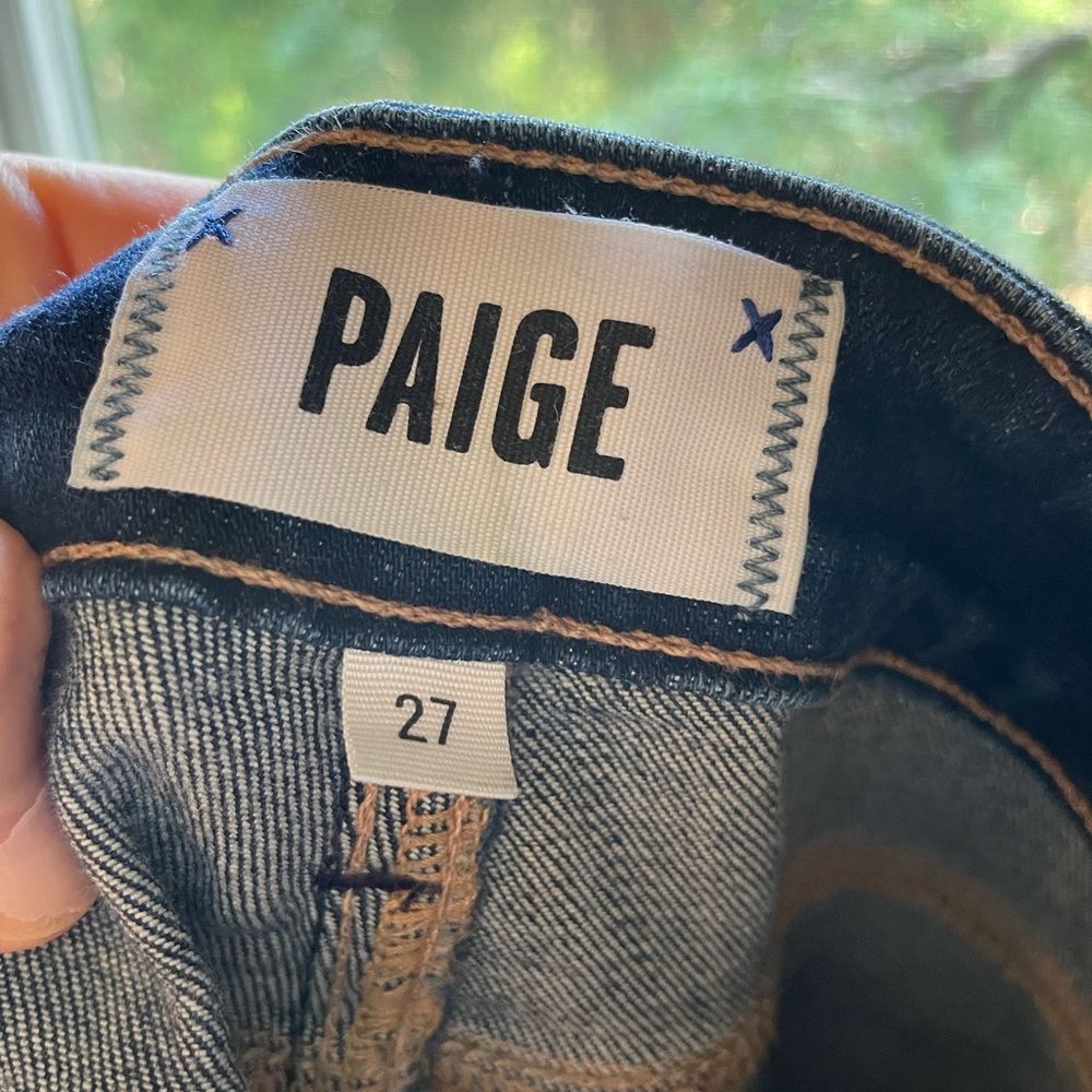 Paige Jeans (27) straight leg, some stretch